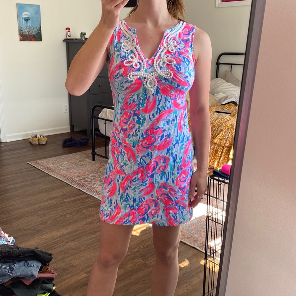 Lilly Pulitzer Stretchy Shift dress sz xs